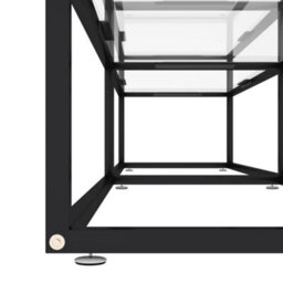 Berkfield Tv Cabinet Transparent 180X40X40.5 Cm Tempered Glass - thumbnail 5