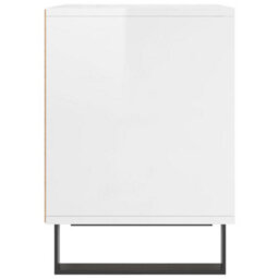 Berkfield Bedside Cabinets 2 Pcs High Gloss White 40X35X50 Cm Engineered Wood - thumbnail 6