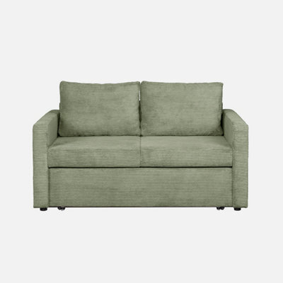 Heze Furniture Sofi Two Seater Sofa Bed With Storage - Green - image 1