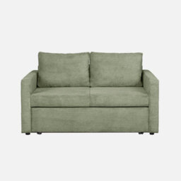 Heze Furniture Sofi Two Seater Sofa Bed With Storage - Green - thumbnail 1