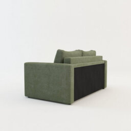 Heze Furniture Sofi Two Seater Sofa Bed With Storage - Green - thumbnail 5