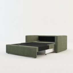 Heze Furniture Sofi Two Seater Sofa Bed With Storage - Green - thumbnail 7