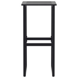 Berkfield 11 Piece Garden Bar Set Black Powder-Coated Steel - thumbnail 6