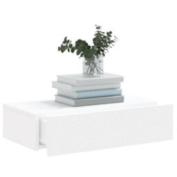 Berkfield Tv Cabinet With Led Lights White 60X35X15.5 Cm - thumbnail 5