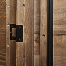 Julian Bowen Heritage 2 Door 2 Drawer Wardrobe - Cashew Pine - thumbnail 8