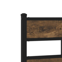 Berkfield Bed Frame Without Mattress With Headboard Sonoma Oak 100X200 Cm - thumbnail 8