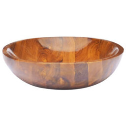 Berkfield Basin Solid Teak Wood 60X40X10 Cm - thumbnail 3