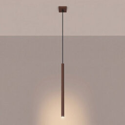 Sollux Lighting Pastelo Steel Brown 1 Lights Modern Pendant Lamps - thumbnail 3
