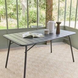 Sweeek - Jute-Effect Indoor/outdoor Rug With Chequered Pattern Carrie 230X160X1 Cm - thumbnail 6