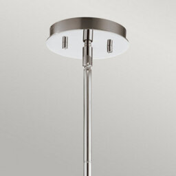 Luminosa Lighting Luminosa Kichler Pim Globe Pendant Ceiling Light Polished Chrome, 3000K, Ip44 - thumbnail 2