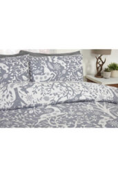 Tatton Woodland Grey Double Duvet Cover And Pillowcase Set - thumbnail 3