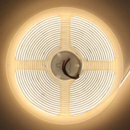 Long Life Lamps Company Warm White Led Tape Strip Light 5 Metres 24V Continuous Cob Illumination Ip20 - thumbnail 1
