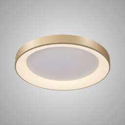 Luminosa Lighting Luminosa Niseko Ring Ceiling 65Cm 48W Led, 3000K, 3900Lm, Gold, 3Yrs Warranty - thumbnail 2