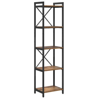 Berkfield Modern Bookcase Old Wood 40 X 30 X 153 Cm Engineered Wood - image 1