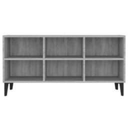 Vidaxl Tv Cabinet With Metal Legs Grey Sonoma 103.5X30X50 Cm - thumbnail 6