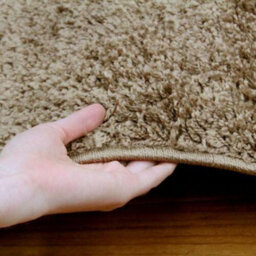 Prime Plus Extra Thick Heavy 5Cm Pile Soft Shaggy Rugs Modern Area Rugs Bedroom Hall Rugs (Dark Beige, 60 X 110Cm) - thumbnail 3