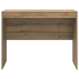 Berkfield Writing Desk Artisan Oak Mdf 100 X 50 X 76 Cm Simple - thumbnail 4