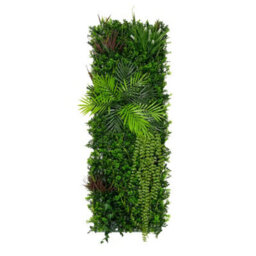 MonsterShop Artificial Plant Wall Panel 50 X 150Cm Alina Living Foliage Greenery Tiles Indoor Outdoor Weather & Uv Resistant - thumbnail 1