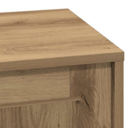 Berkfield Bedside Cabinet With Led Lights Artisan Oak 44X34,5X45 Cm - thumbnail 9