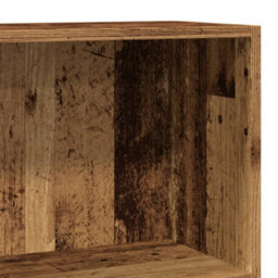 Berkfield Bookcase Old Wood 60X24X76 Cm Engineered Wood - thumbnail 7