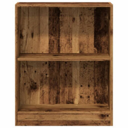 Berkfield Bookcase Old Wood 60X24X76 Cm Engineered Wood - thumbnail 4