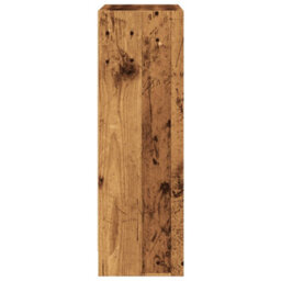 Berkfield Bookcase Old Wood 60X24X76 Cm Engineered Wood - thumbnail 5