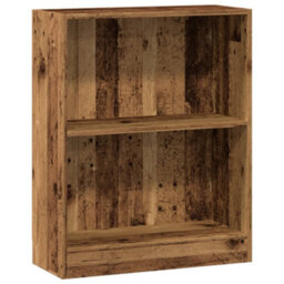 Berkfield Bookcase Old Wood 60X24X76 Cm Engineered Wood - thumbnail 2