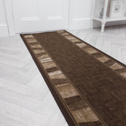 Alba Hallway Runner Rug - Hardwearing, Non-Slip & Durable Carpet For Hall, Kitchen & Corridor - thumbnail 1