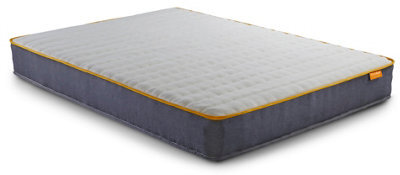 Save On Goods UK 5Ft King Size Visco Elastic Memory Foam Pocket Spring Sprung 800 Mattress.vacuum Rolled Boxed - image 1