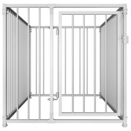 Berkfield Outdoor Dog Kennel 100X200X100 Cm - thumbnail 2