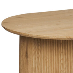 Beliani Dining Table Savory Light Brown 180 Cm 90 Cm - thumbnail 6