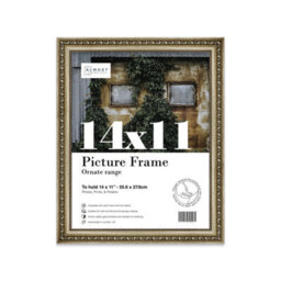 14X11 Champaign Ornate Picture Frame (35.6 X 27.9Cm) Poster, Photo, Artwork, Gallery Wall Or Print - thumbnail 1