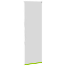 Berkfield Durable Roller Blind Blackout Leaves Green 60X150 Cm Fabric Width 55.7 Cm Polyester - thumbnail 4