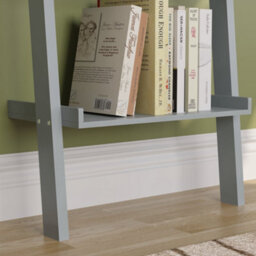 Lassic Vida Designs York Grey 3 Tier Ladder Bookcase Freestanding Open Shelf (H)1005mm (W)560mm (D)320mm - thumbnail 5