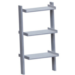 Lassic Vida Designs York Grey 3 Tier Ladder Bookcase Freestanding Open Shelf (H)1005mm (W)560mm (D)320mm - thumbnail 6