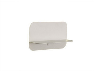 Luminosa Lighting Luminosa Lanzarote Wall Lamp Shelf With Usb Sockets, 18W Led, 3000K, 1400Lm, Matt White - image 1