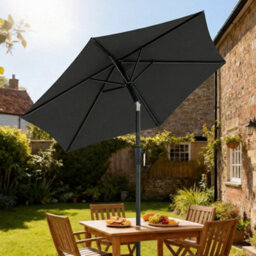 Outsunny Garden Parasol, 2M Outdoor Table Parasol Umbrella With Tilt - thumbnail 9