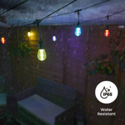 Valuelights Outdoor Rgbic Smart Festoon Lights, Ip65 Waterproof String Lights, With App Control And Music Sync - thumbnail 6