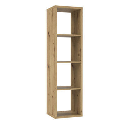 Furniture To Go Mauro 3 Shelves Storage Unit In Artisan Oak - image 1