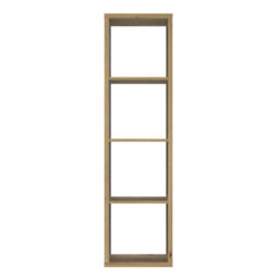 Furniture To Go Mauro 3 Shelves Storage Unit In Artisan Oak - thumbnail 3