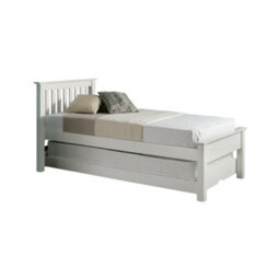 Atlantis White Wooden Guest Bed Including Underbed - thumbnail 4