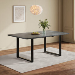 Matteo Extendable Dining Table - Grey Mdf - 140-220Cm - thumbnail 8
