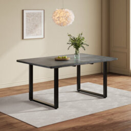 Matteo Extendable Dining Table - Grey Mdf - 140-220Cm - thumbnail 9