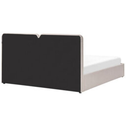 Beliani Ottoman Bed Fabric Arbois 180 X 200 Cm (Eu Super King) Beige - thumbnail 7
