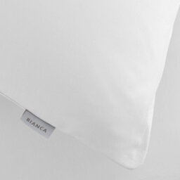 Bianca Fine Linens Pillowcases 200 Tc Cotton Percale Standard 50X75Cm Pack Of 2 Pillow Cases With Envelope Closure White - thumbnail 3