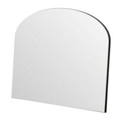 Yearn Minimal Plain Mantle Mirror Black 91(W) X 69Cm(H) - thumbnail 2