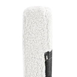 Wyld and Coco Luoma Off-White Boucle Rocking Chair With Black Metal Legs And High Back - thumbnail 9