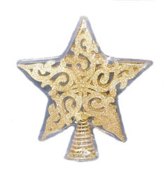 Christmas Tree Topper - Gold Star - thumbnail 2