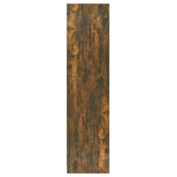 Berkfield Wardrobe With Drawers Smoked Oak 50X50X200 Cm Engineered Wood - thumbnail 5