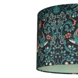 Multicoloured Damask Drum Lamp Shade (D)30Cm - thumbnail 4